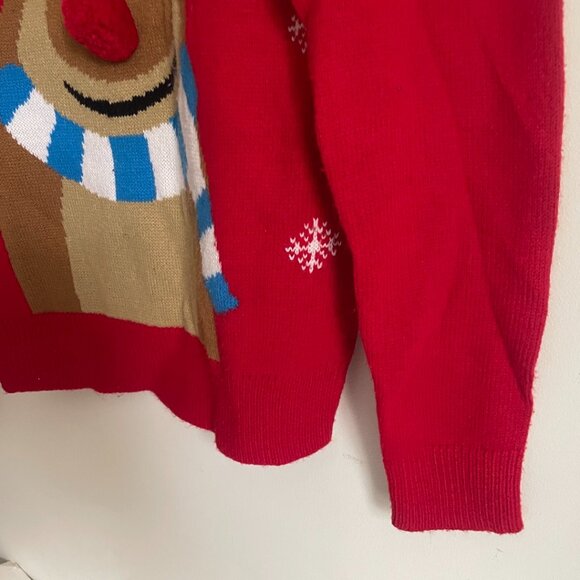 Reindeer with 3D Pom Pom Nose - Picture 4 of 9